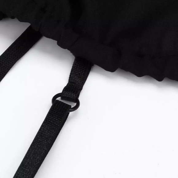 ‼️NEW ARRIVALS‼️BLACK/WHITE SEXY SATIN LACE CAMI - Picture 5 of 7